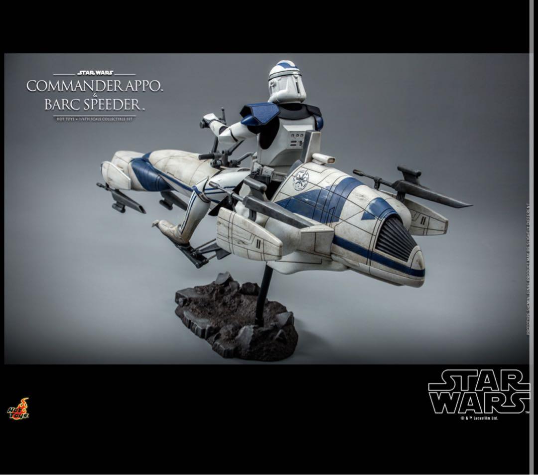 【新品】 コマンダー・アポー＆ＢＡＲＣスピーダー　スターウォーズ　クローン