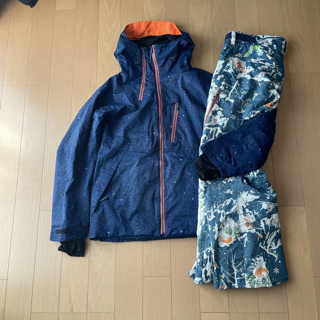 ミズノ MIZUNO スキーウェア 上下セット デモモデル 中古　サイズXL