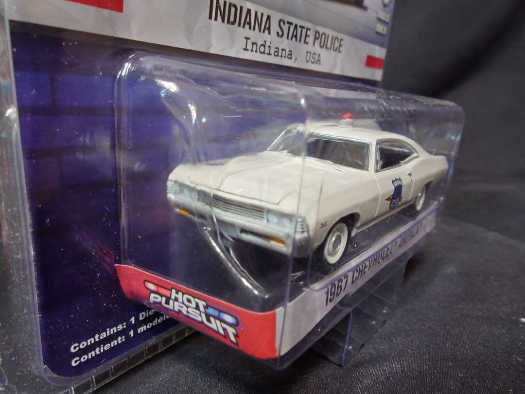GREENLIGHTHOT PURSUIT アメリカパトカーミニカー4台セット