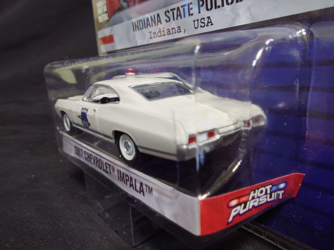 GREENLIGHTHOT PURSUIT アメリカパトカーミニカー4台セット