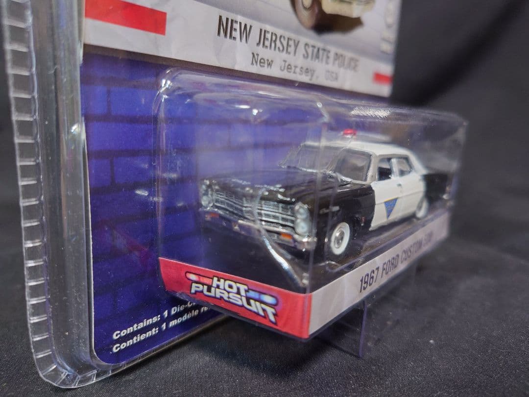 GREENLIGHTHOT PURSUIT アメリカパトカーミニカー4台セット