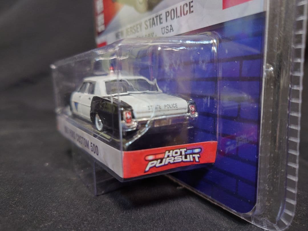 GREENLIGHTHOT PURSUIT アメリカパトカーミニカー4台セット