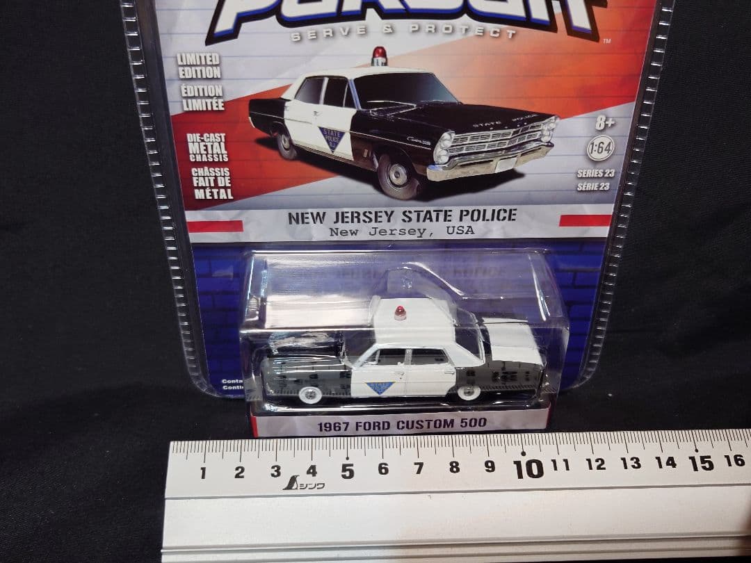 GREENLIGHTHOT PURSUIT アメリカパトカーミニカー4台セット