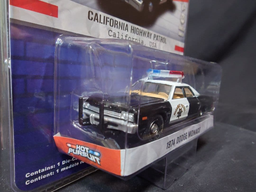 GREENLIGHTHOT PURSUIT アメリカパトカーミニカー4台セット
