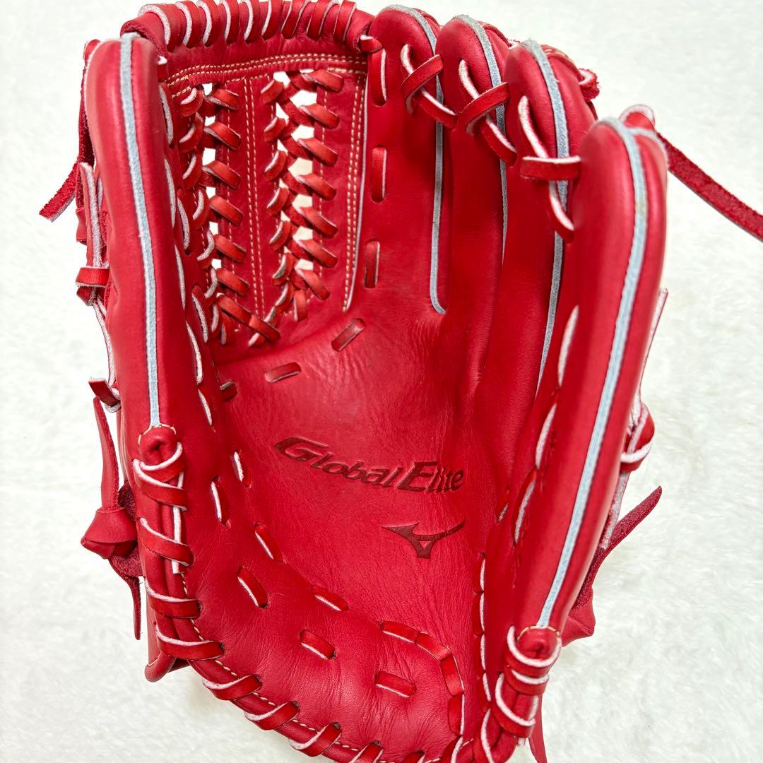 ミズノ PT0519 軟式グローブ グローバルエリート 内野用 右投げ 袋付き
