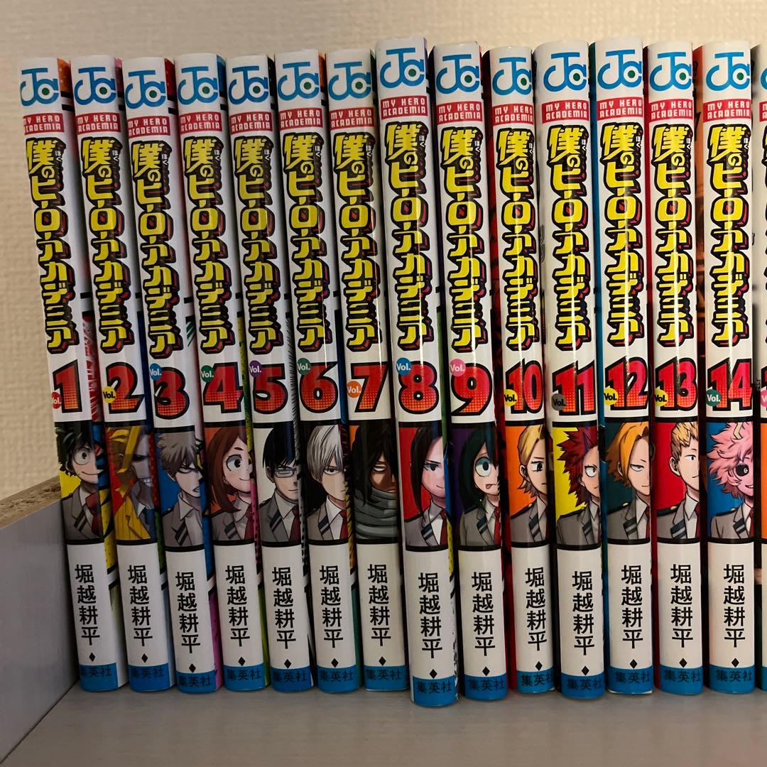 僕のヒーローアカデミア　全巻(1〜42) +ファンブック等