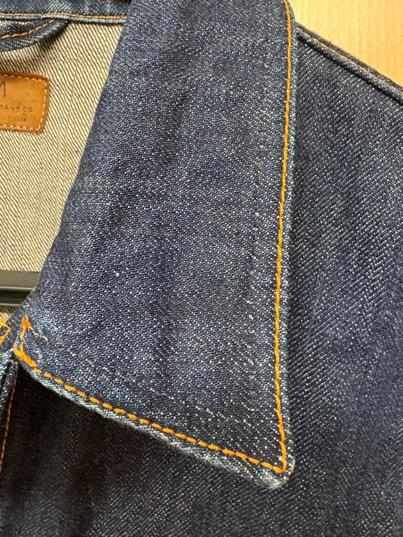 2着セットヌーディージーンズ　デニムジャケットサイズ M PERRY/BILLY