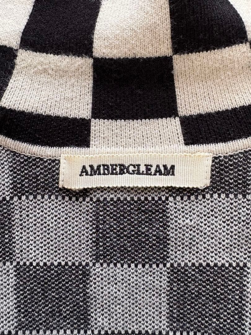 AMBERGLEAM アンバーグリームJACQUARD KNIT TRUCKER