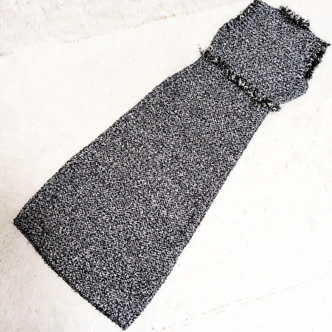【極美品】24AW SNIDEL ツイードニットワンピース　ジャケット セット