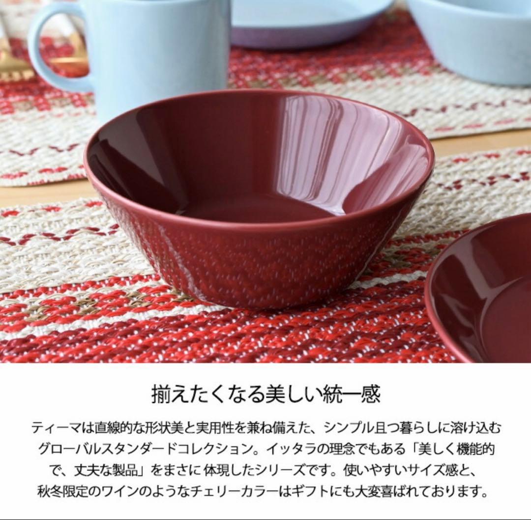 【新品未使用】 ティーマ　ボウル15cm&プレート17cmセット
