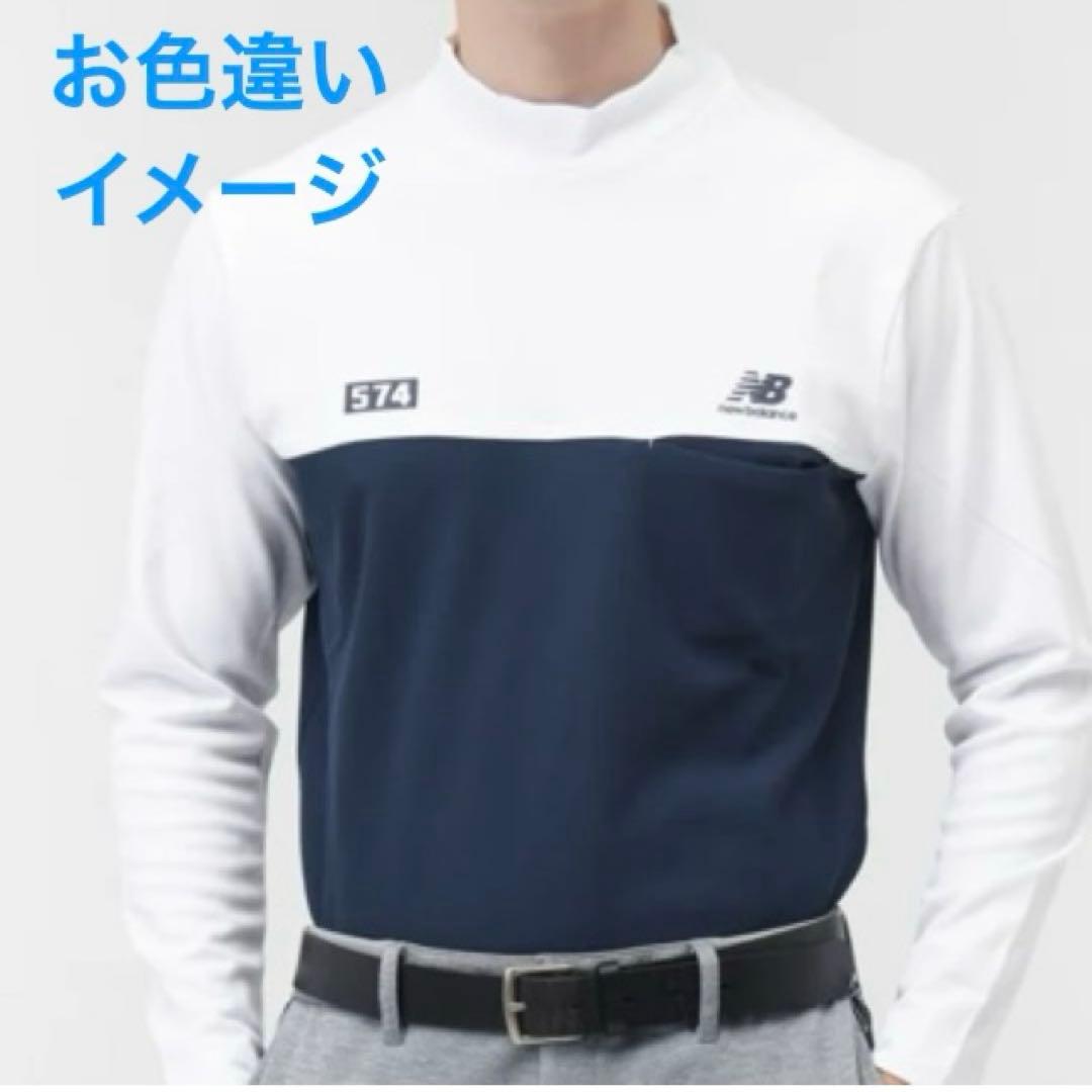 【新品3L】ニューバランスゴルフ 2025年モデル　モックネック シャツ 7