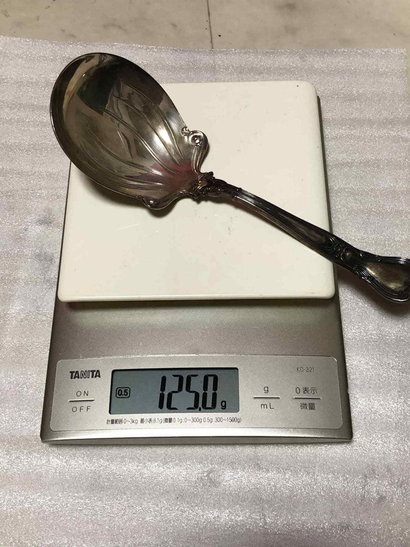 銀製　スプン 125g