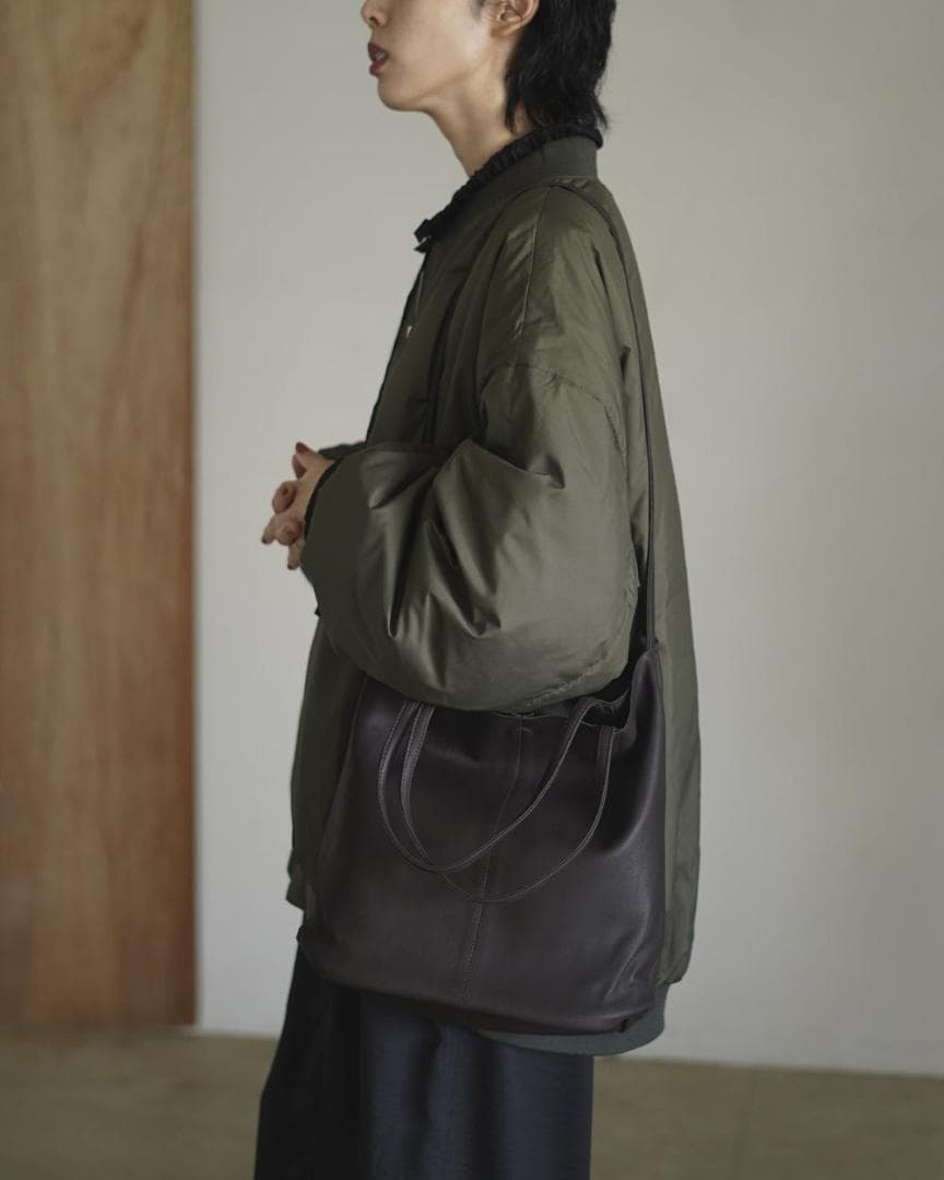 新品■Morphee 3WAY MEDIUM TOTE BAG SHORT 茶色