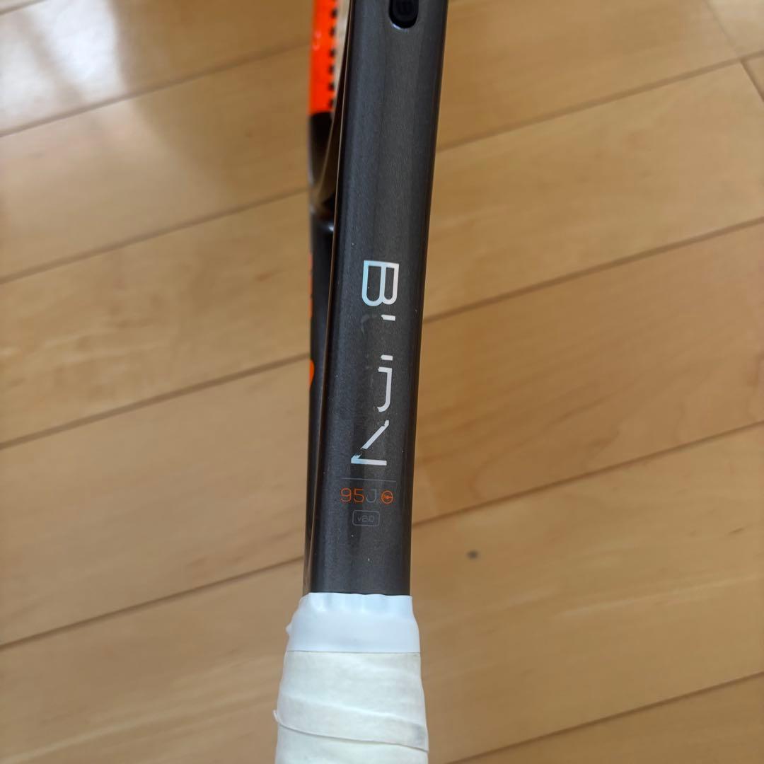 Wilson BURN95グリップ2 硬式テニスラケット