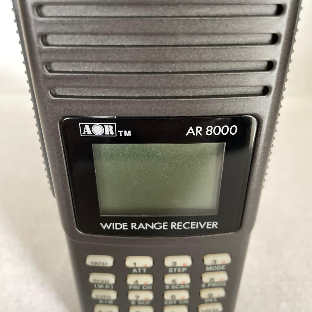AOR AR 8000 DS8000秘話解読・H200ハンディアンテナ付き