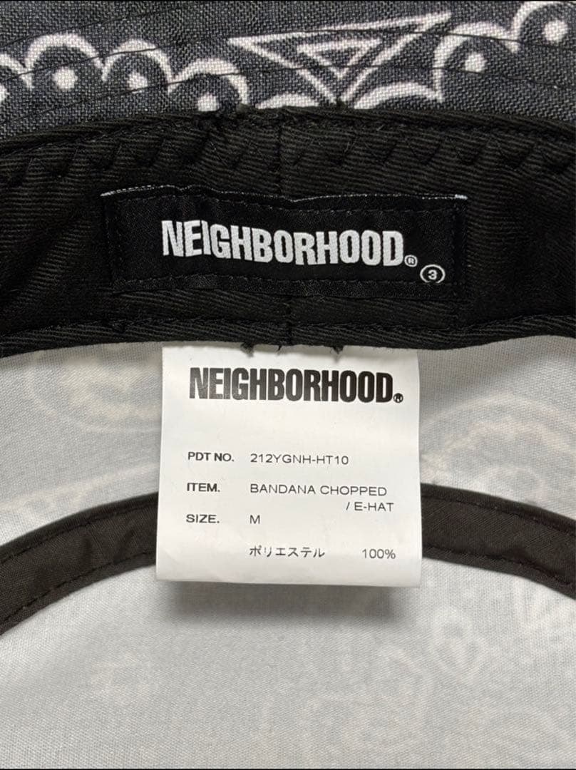neighborhood ネイバーフッド バンダナ柄 バケットハットM