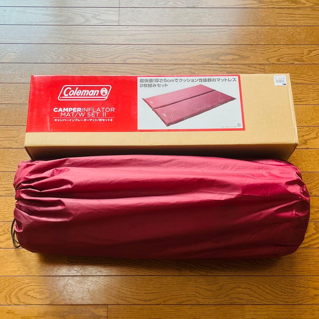 Coleman コールマン キャンパーインフレーターマット/WセットII