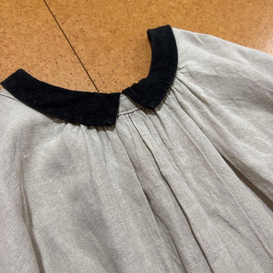極美品　SM2×kazumiさん　リネン2wayワンピース　ベージュ