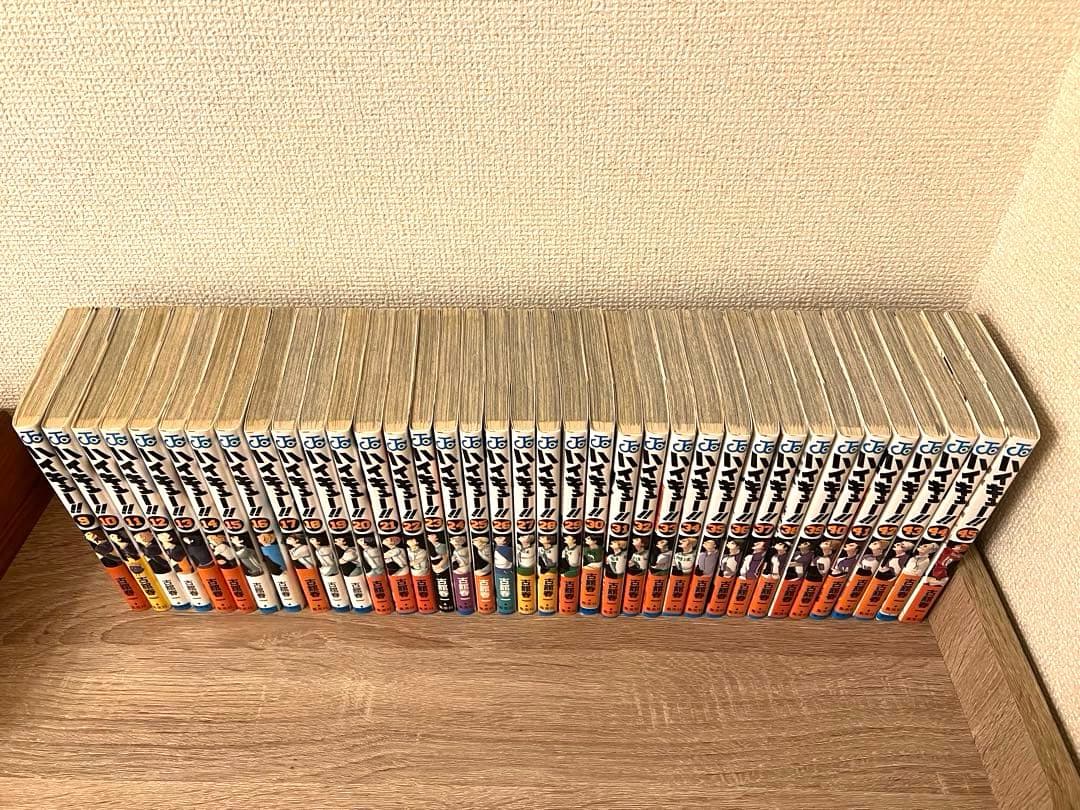 漫画『ハイキュー!! 』 9巻〜45巻セット