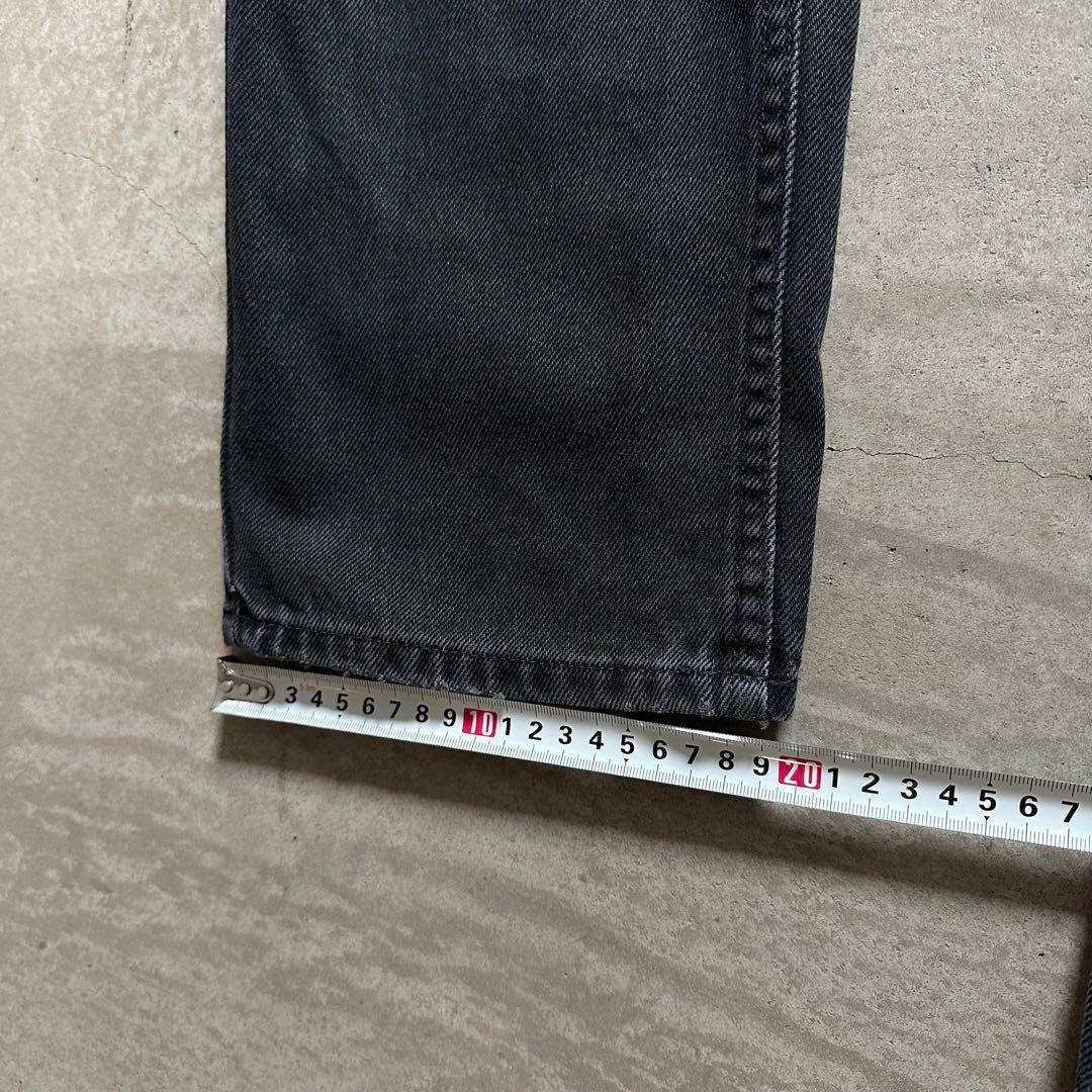 ル*ス様 90s LLBean メキシコ製 ブラックデニム バギーデニム 美品