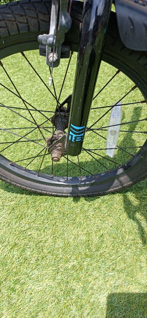 【お値下げ交渉可！】Haro 18インチ スカイブルー　泥除け、スタンド付き