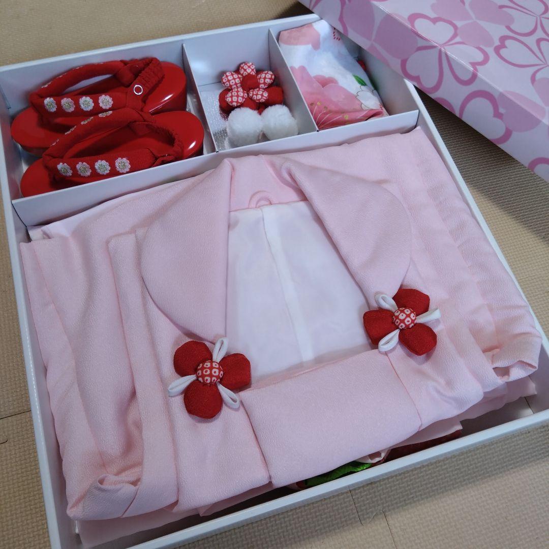 【美品】京都花ひめ　七五三着物セット　３歳