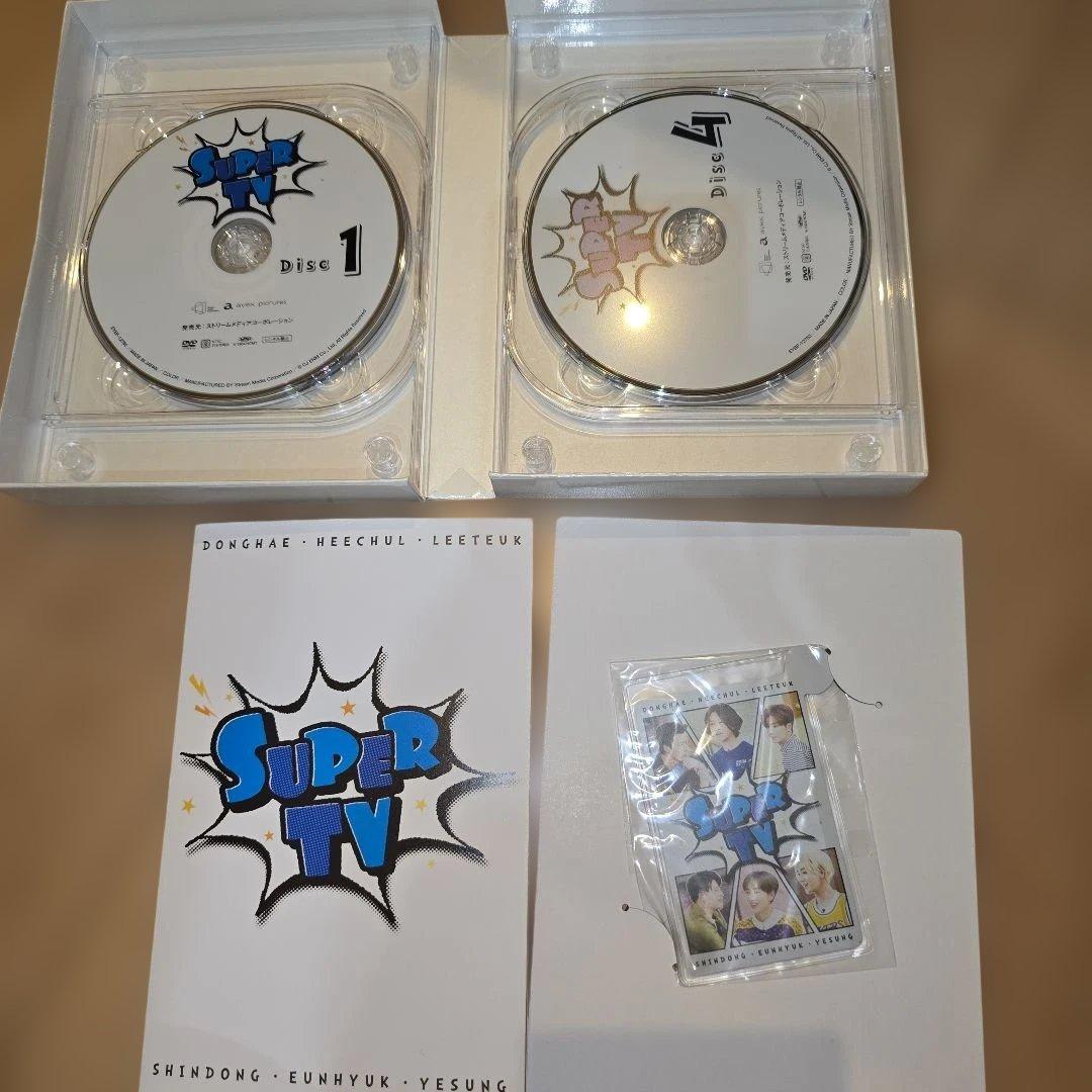 SUPER JUNIOR SUPER TV DVD 初回生産限定盤 ミラー付き
