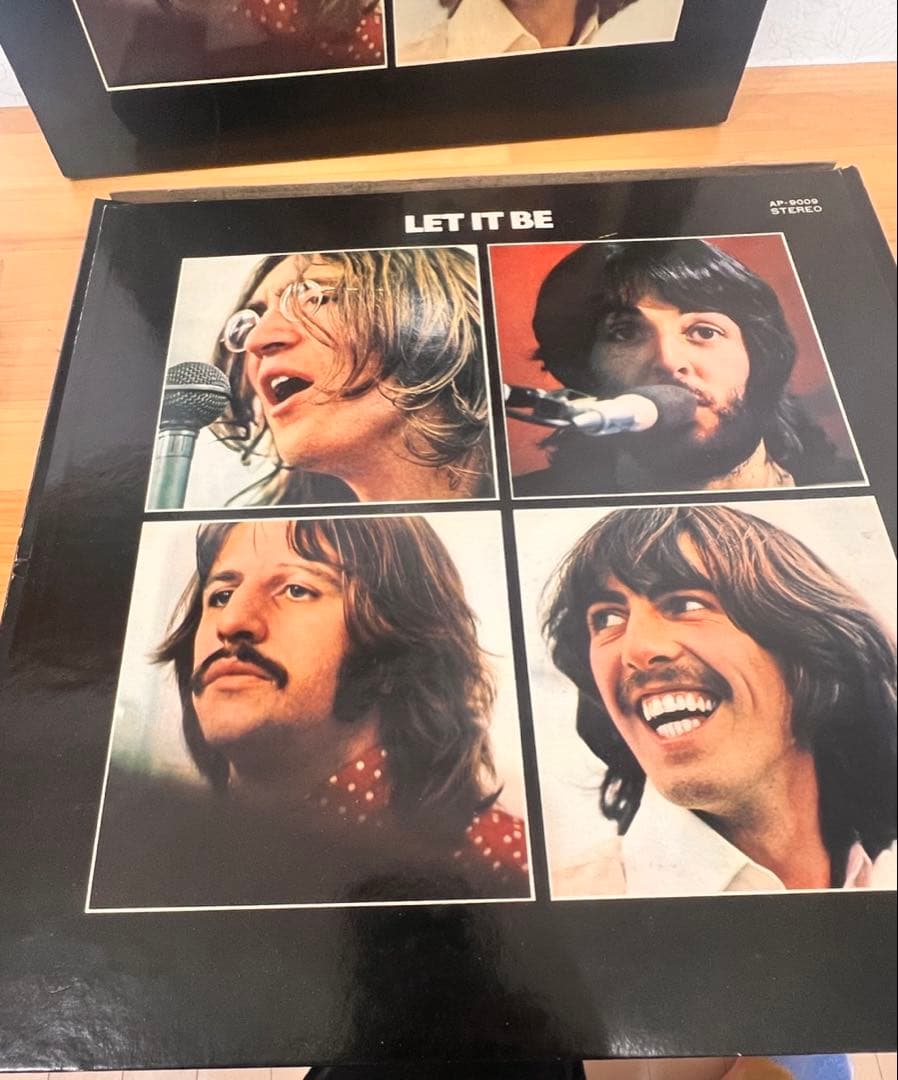 The Beatlesレコード let it be BOXセット写真集付