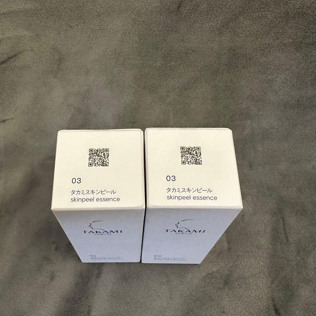 新品TAKAMIタカミスキンピール 30ml(角質ケア化粧液) 二つセットqq