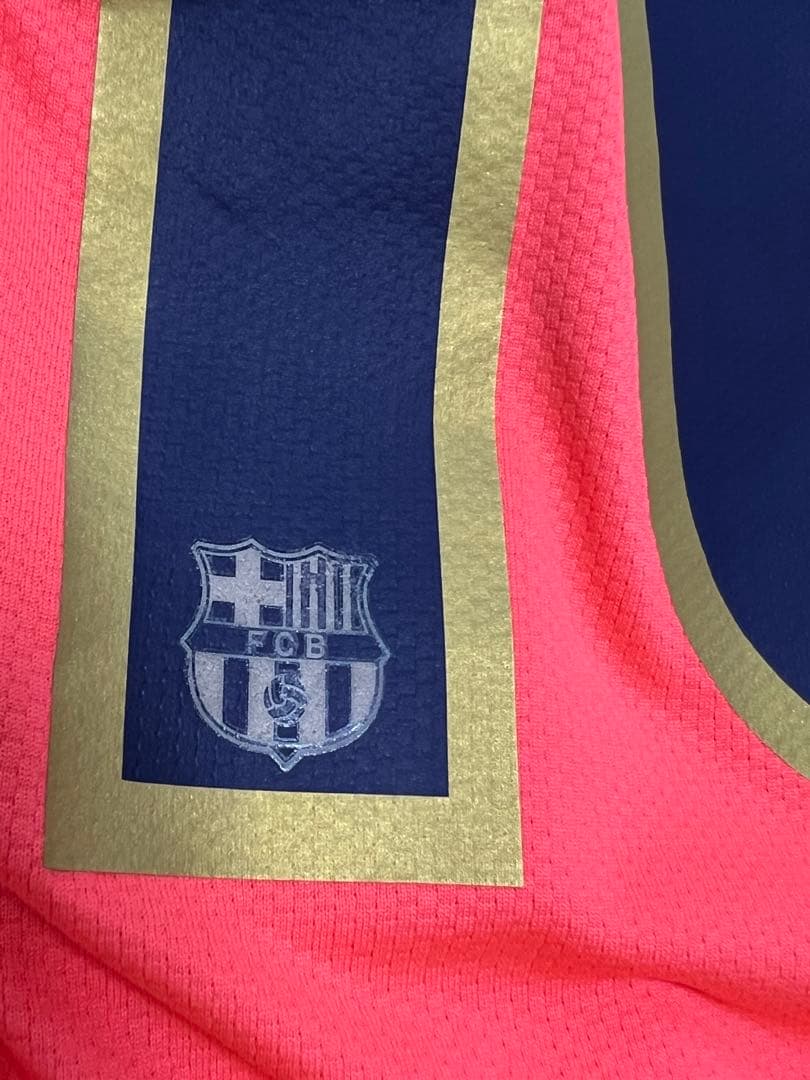 バルセロナ FC Barcelona2010 セカンドユニ10メッシ 長袖 S