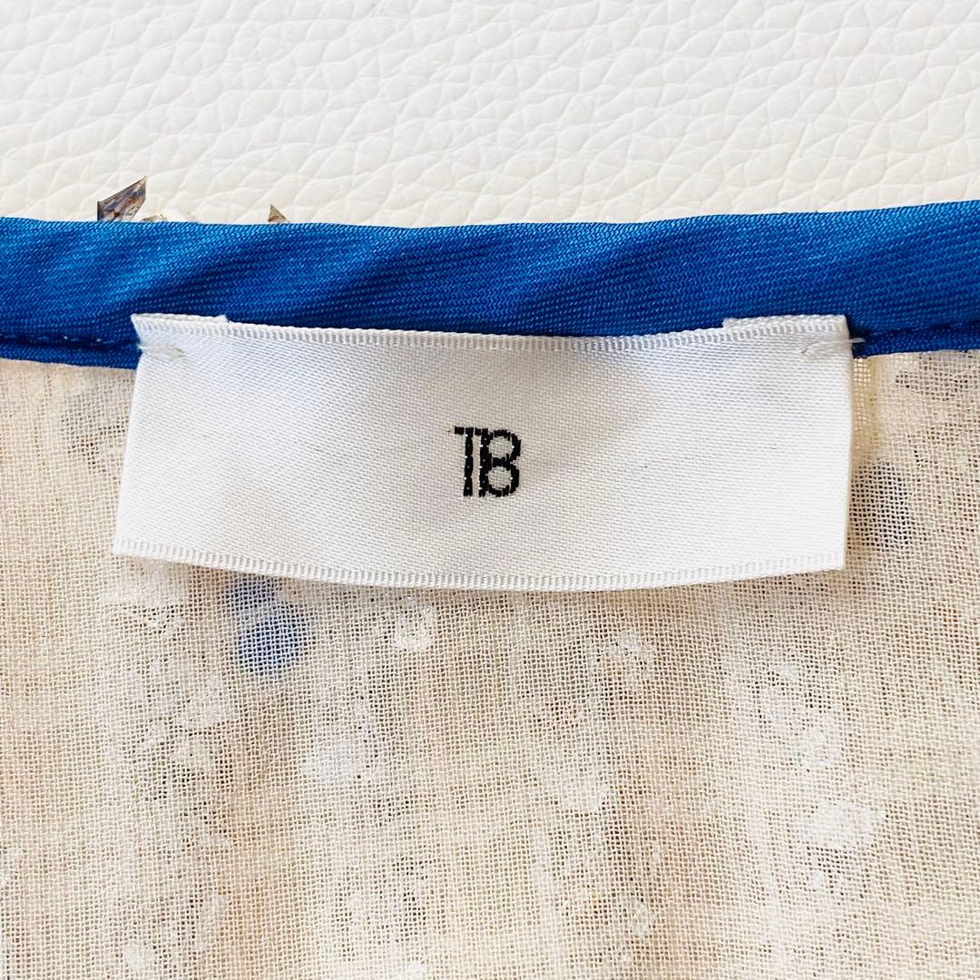 【極美品】TOMORROWLAND.B　LINTONフィルム カシュクールドレス
