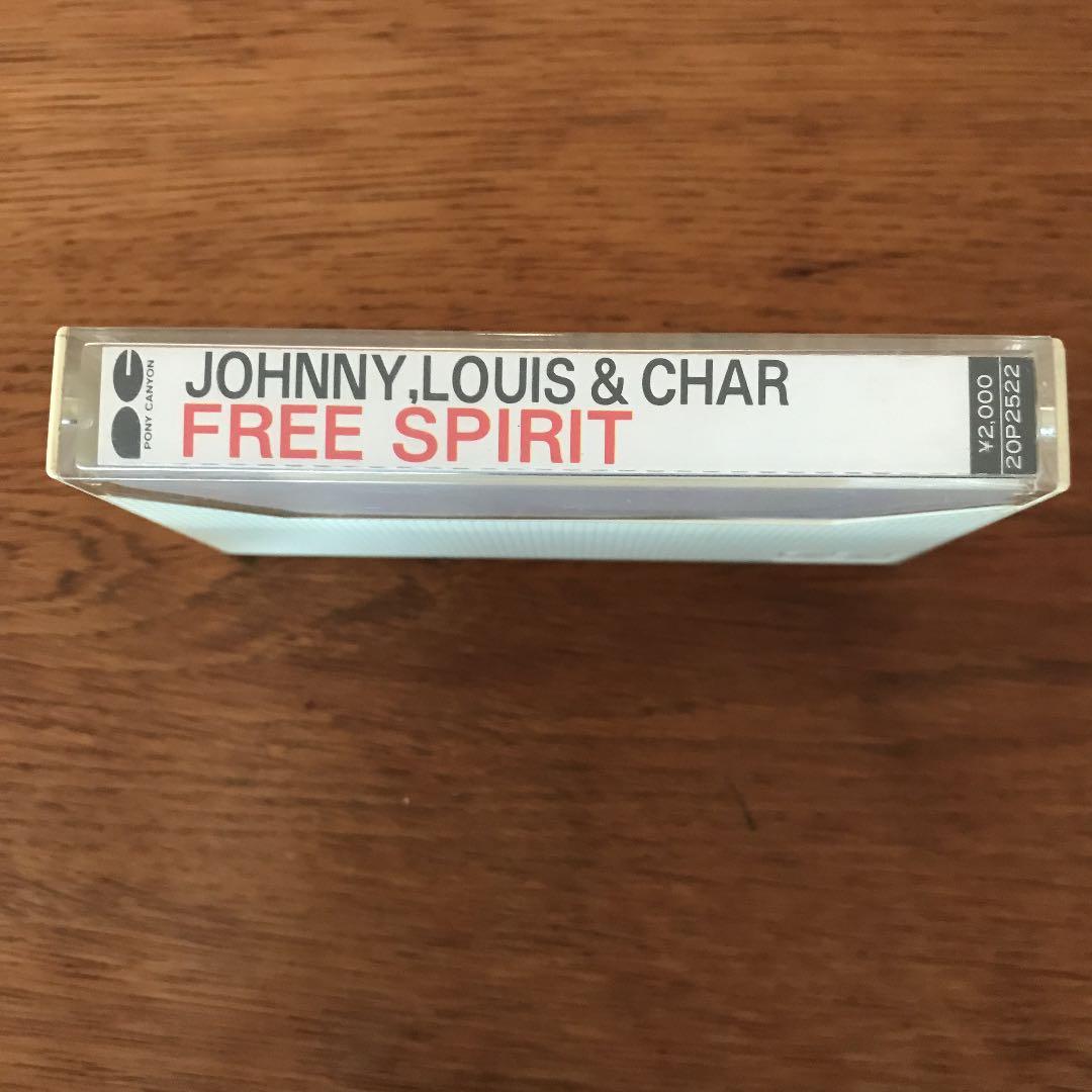 FREE SPIRIT / JOHNNY LOUIS & CHAR 中古カセット