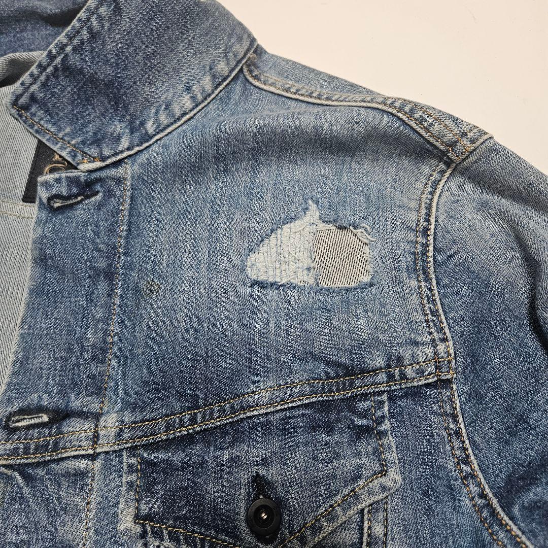 ジャケット・アウター DENHAM AMSTERDAM PKT DENIM JACKET BL5YI