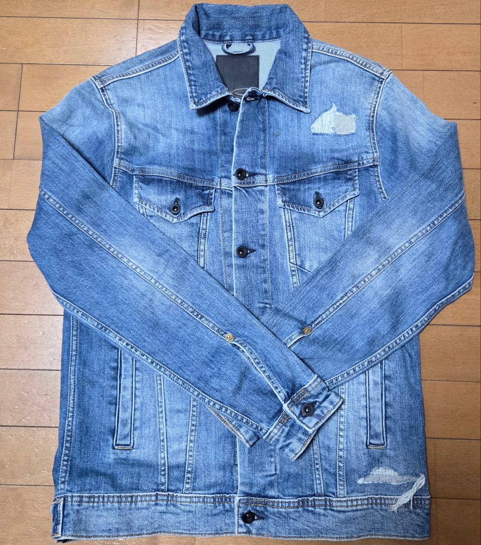 ジャケット・アウター DENHAM AMSTERDAM PKT DENIM JACKET BL5YI