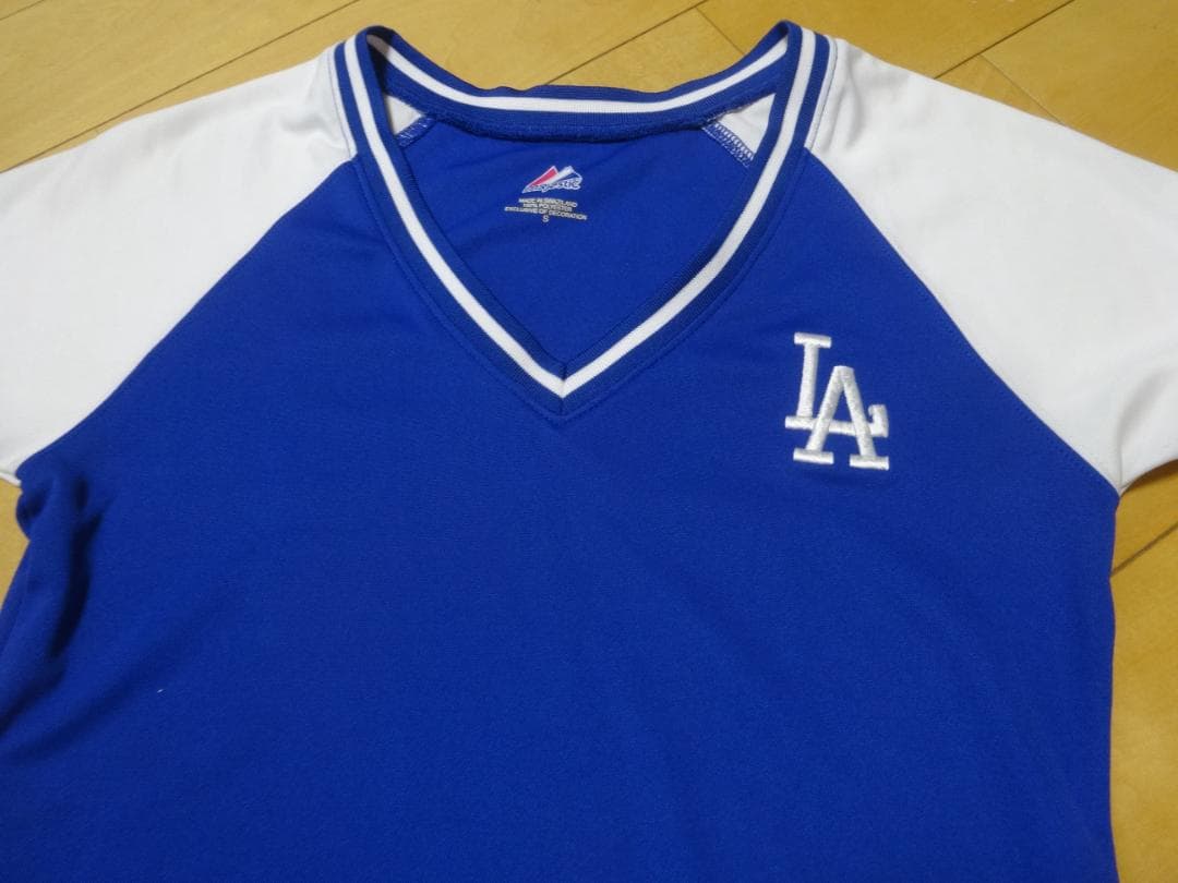 ドジャース　マジェスティック　MLB　シャツ　サイズS　LA購入　2009