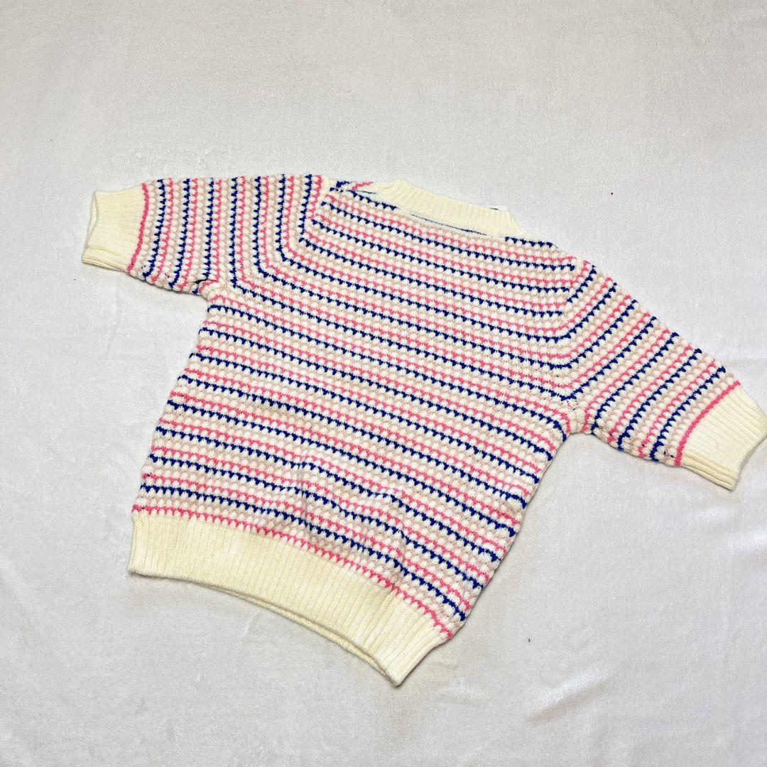 新品　UTAA　ユタ　ゴルフ　カラフルボーダートップス　Ｓ