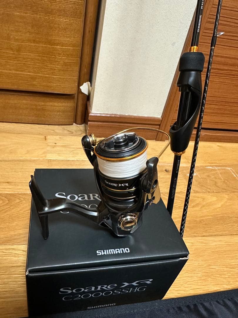 ロッド ソアレBB S58UL-S リール ソアレXRC2000SSHG