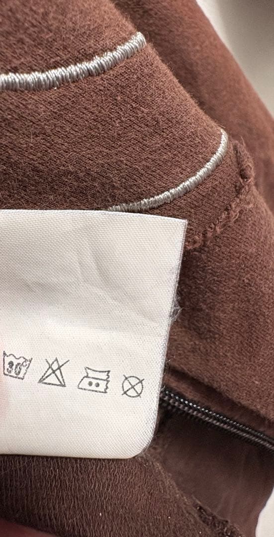美品☆DOLCE &GABBANA 茶色パーカー