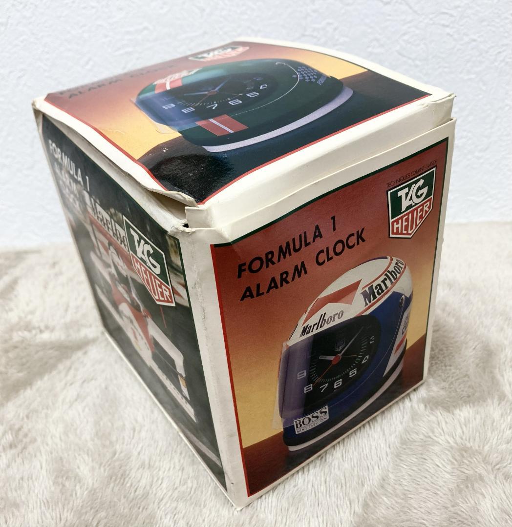 レ*ー様 未使用品 タグホイヤー ヘルメット アラームクロック F1 プロスト