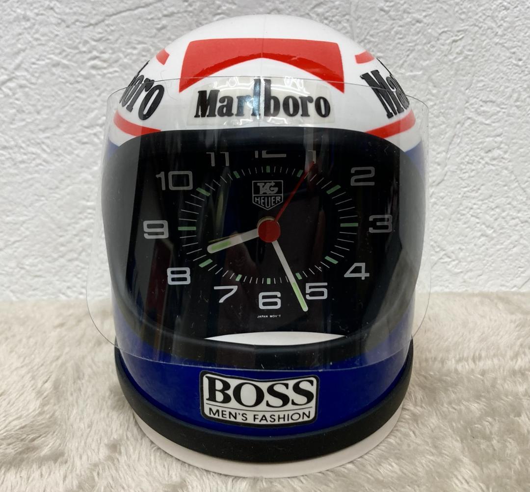 レ*ー様 未使用品 タグホイヤー ヘルメット アラームクロック F1 プロスト