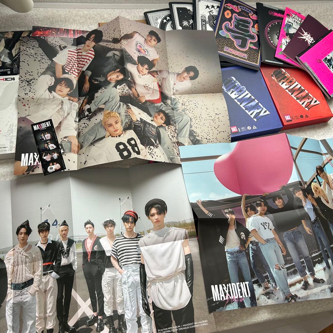 Straykids スキズ　アルバム　まとめ売り　14点CD 特典付き　ポスター