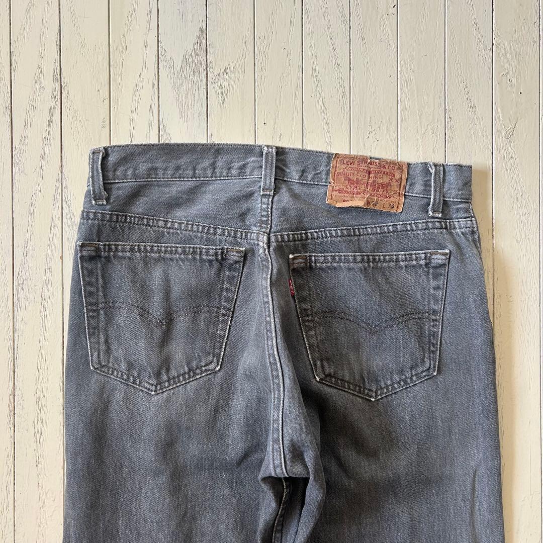 希少 Levi’s 501 先染めブラックデニム USA製 92年製 W32