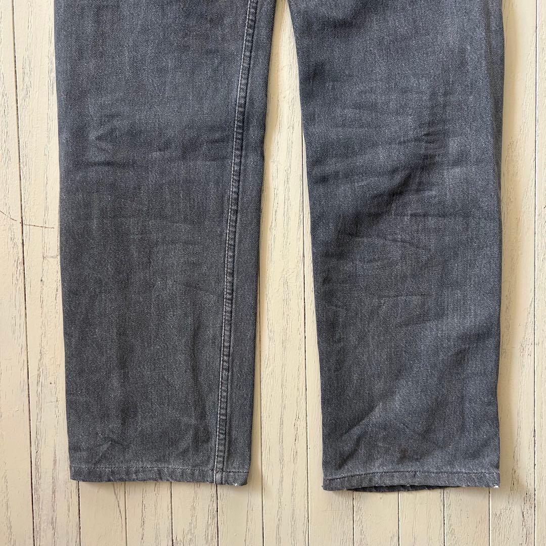 希少 Levi’s 501 先染めブラックデニム USA製 92年製 W32