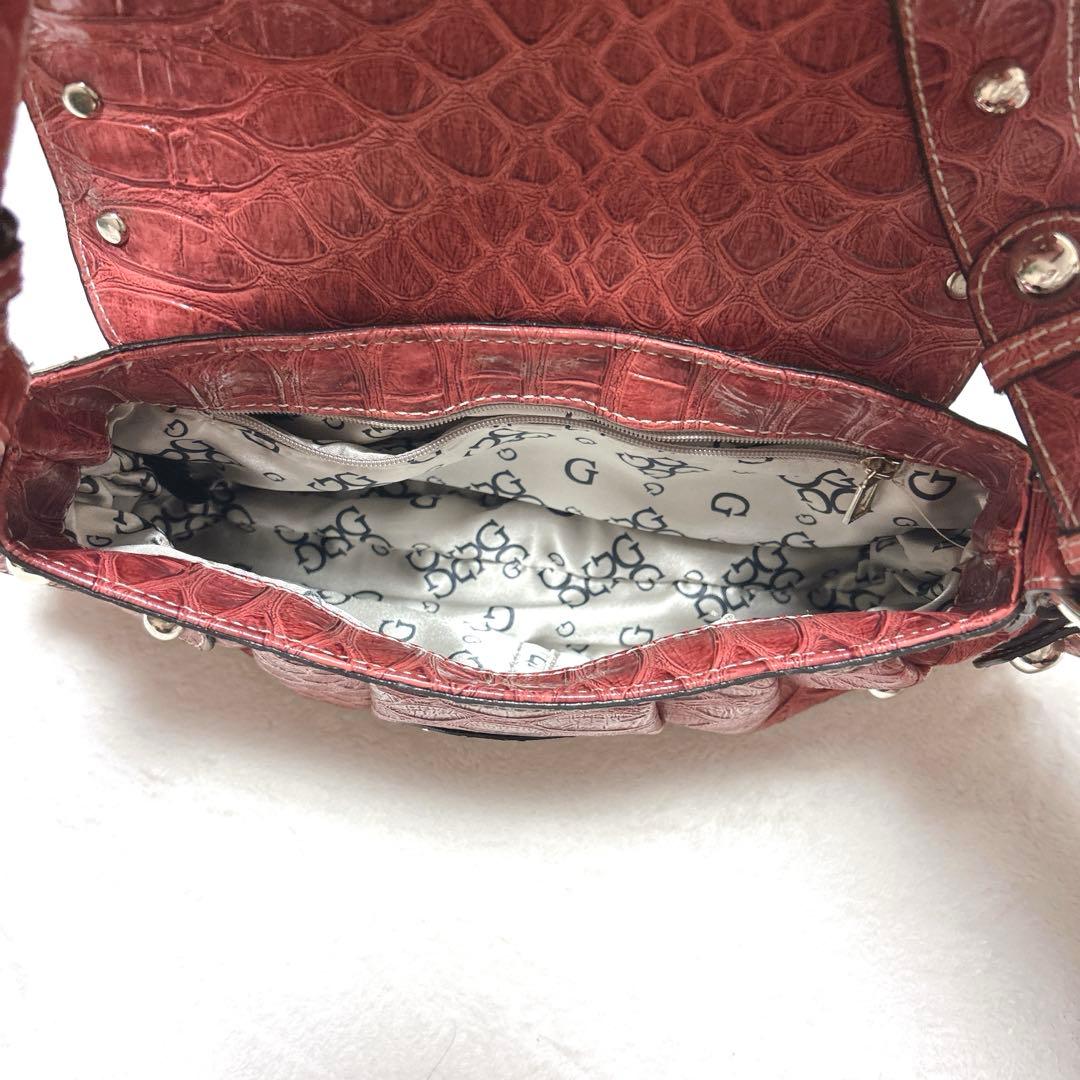 バッグ 00s GUESS croco bag archive vintage y2k