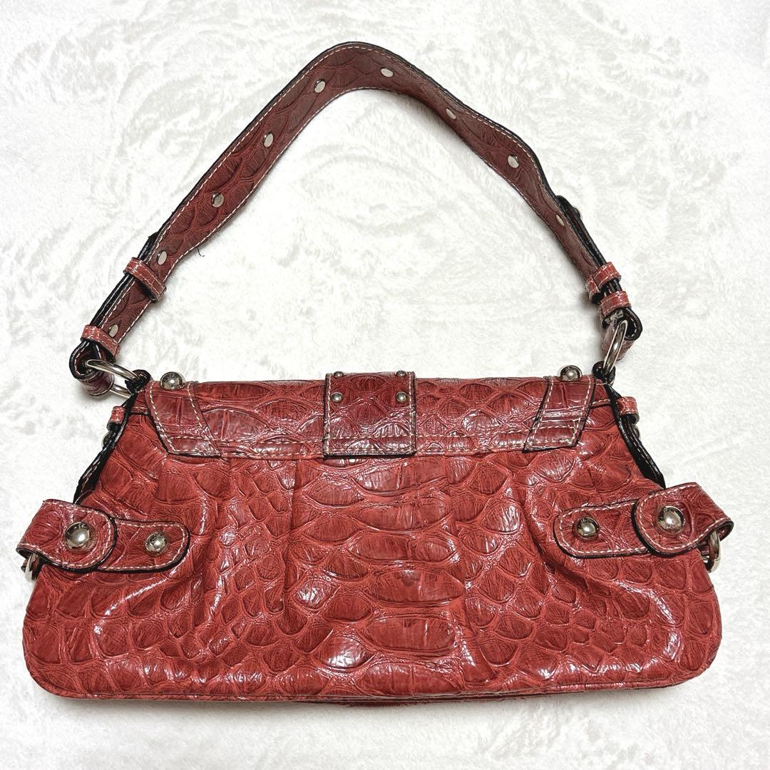 バッグ 00s GUESS croco bag archive vintage y2k