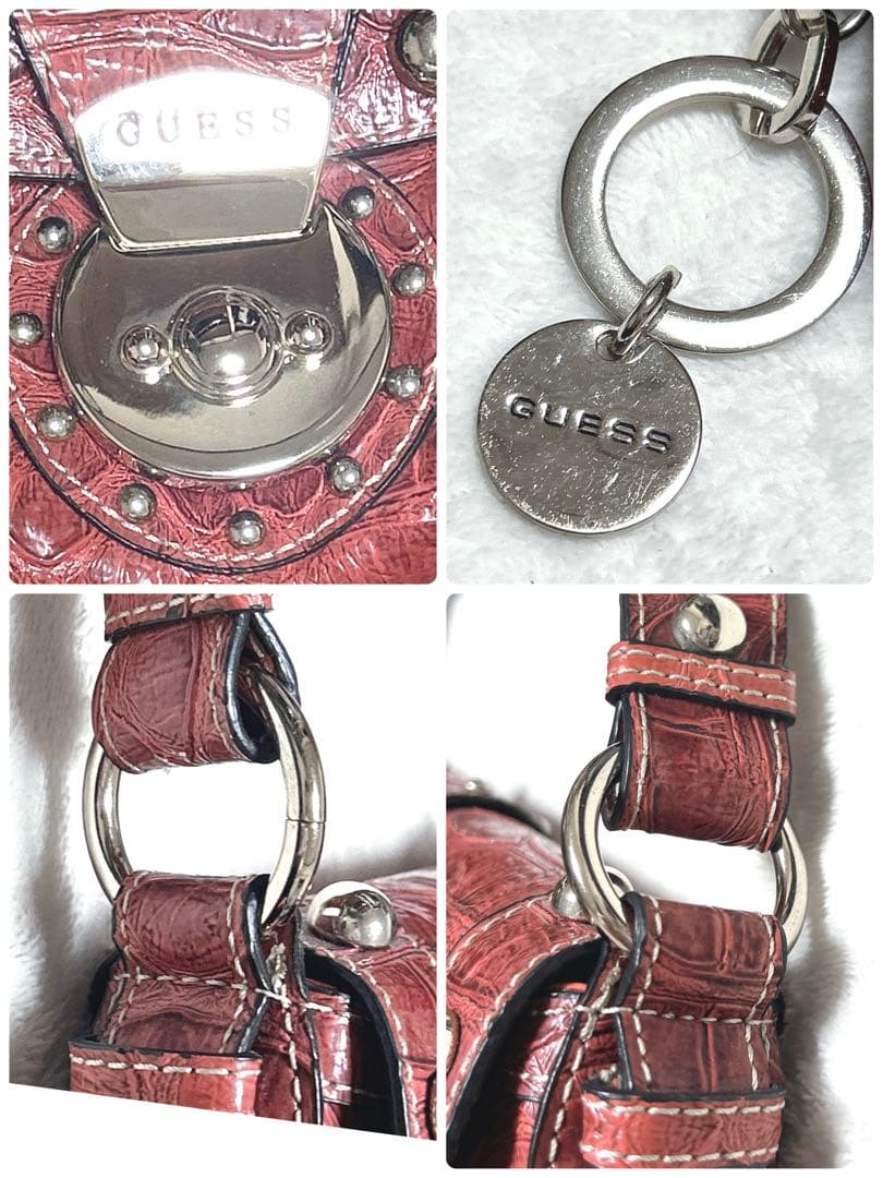 バッグ 00s GUESS croco bag archive vintage y2k