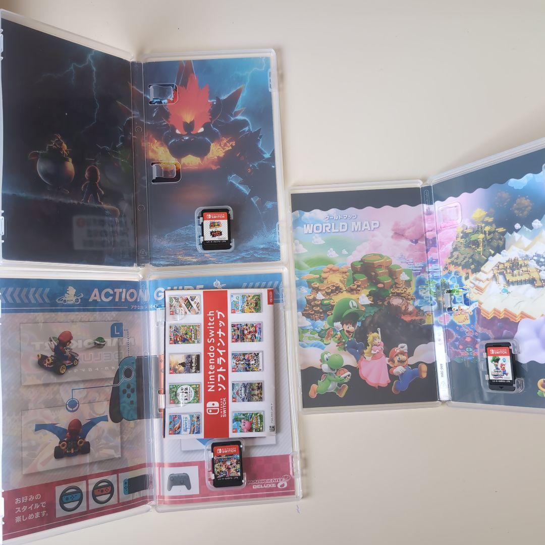 任天堂switch スーパーマリオシリーズソフト7本セット まとめ売り