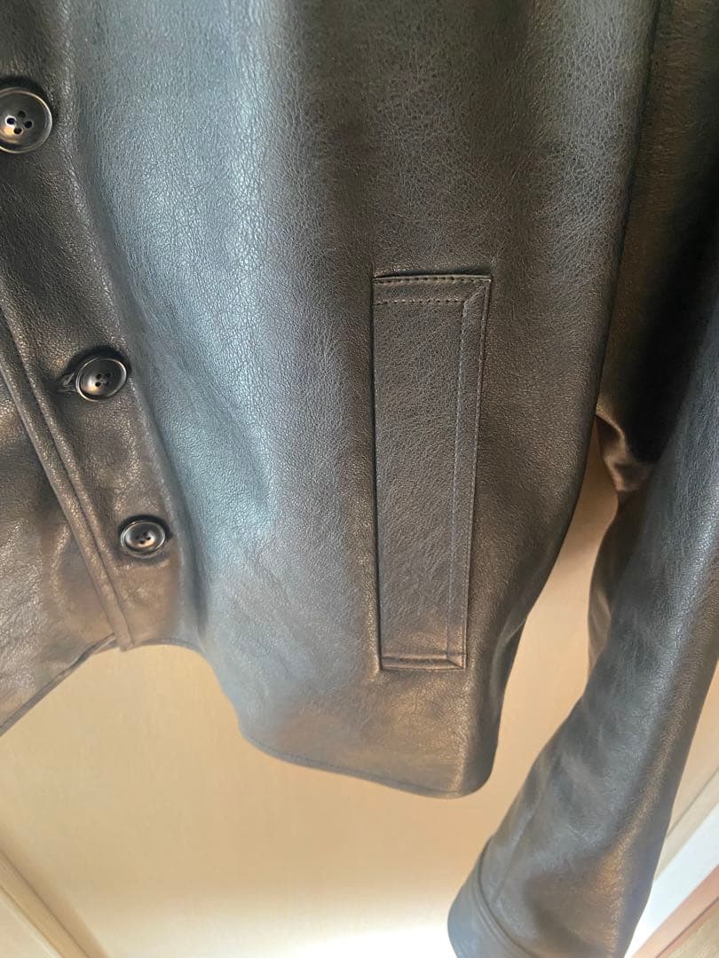 ジャケット・アウター JAREY FAUX LEATHER SHORT JACKET BB