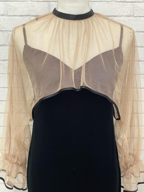ワンピース (L02365) AMERI MANY WAY AIRY VEIL DRESS