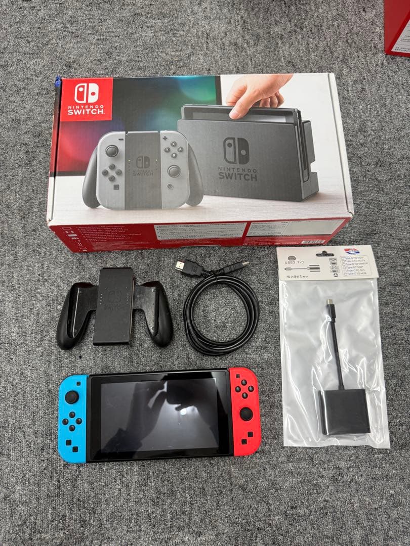 Nintendo Switch 箱付きセット ジョイコン付き